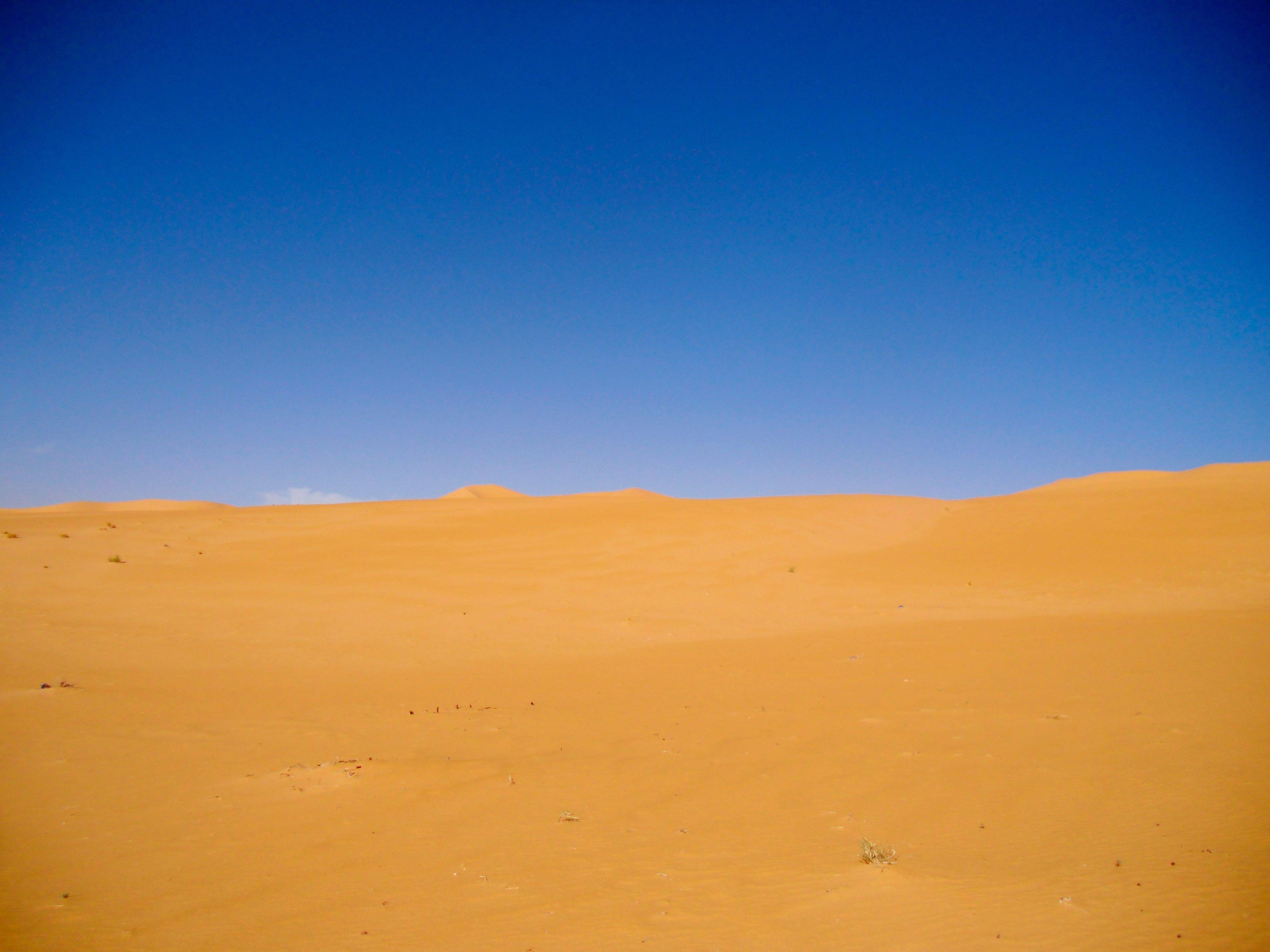 北非阿尔及利亚撒哈拉沙漠风光