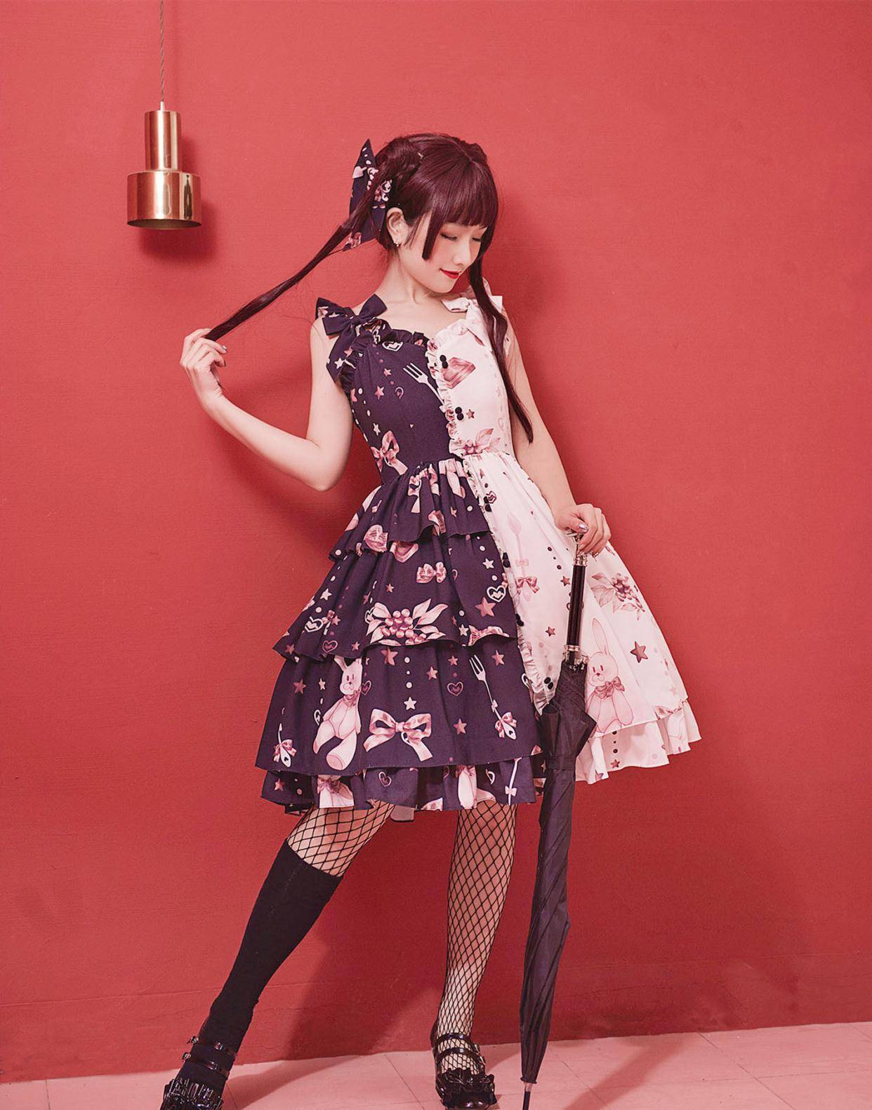 原创有一种洛丽塔叫一半少女一半女王lo娘穿上太惊艳