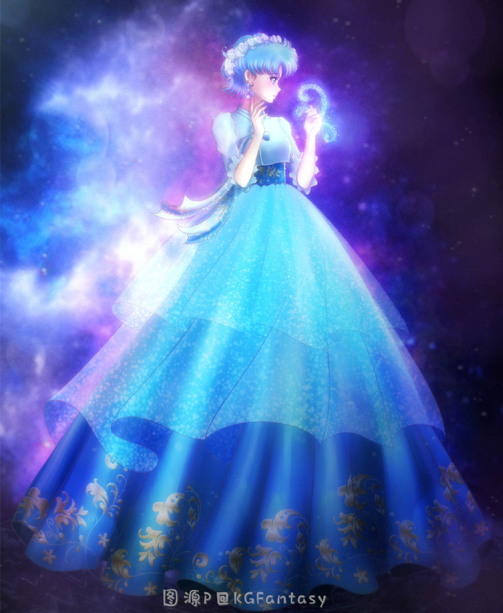 《美少女战士》遇上"创新韩服",地场卫化身韩剧男主角,实在帅_月野兔