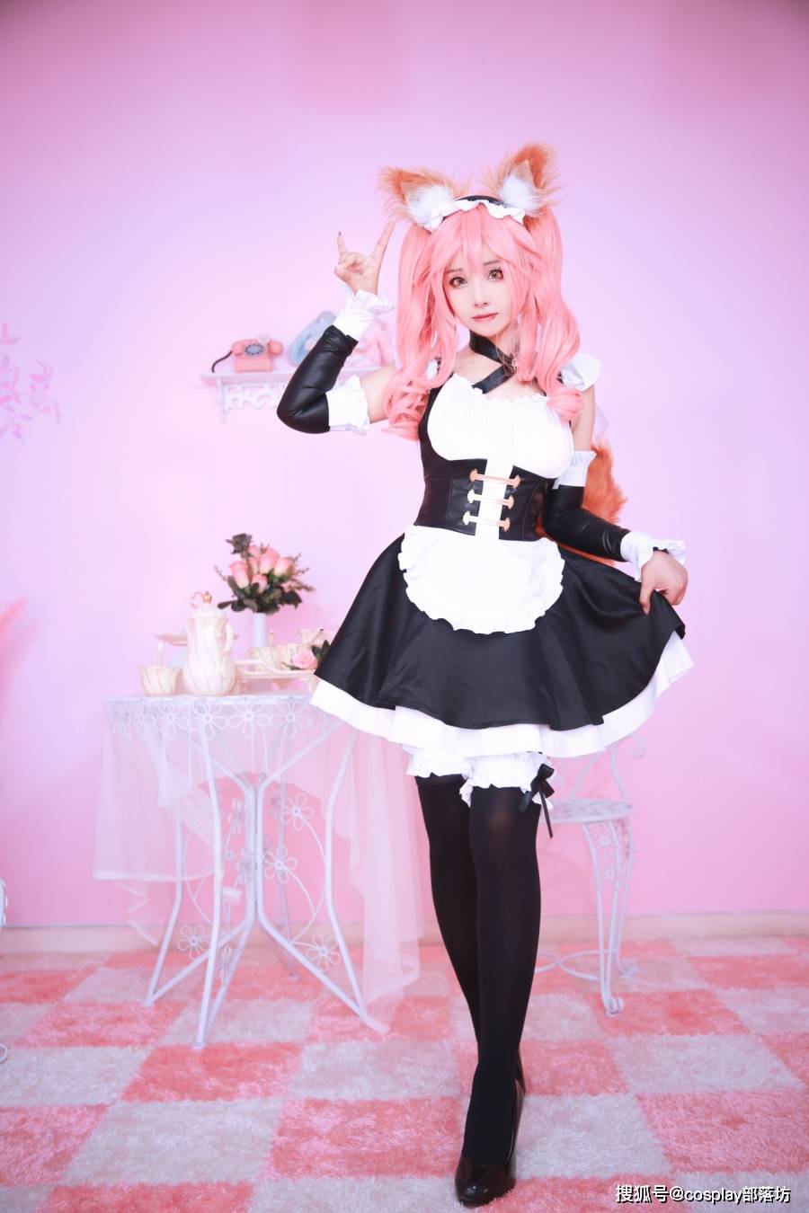 cos:日版妲己玉藻前,萌萌哒的狐妖也可魅惑心神!