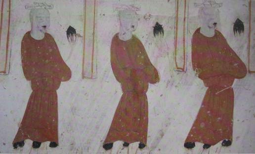 莫高窟中的古代敦煌供养人_画像