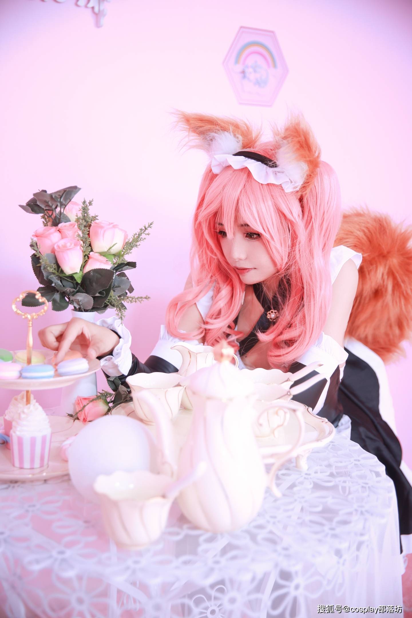 cos:日版妲己玉藻前,萌萌哒的狐妖也可魅惑心神!