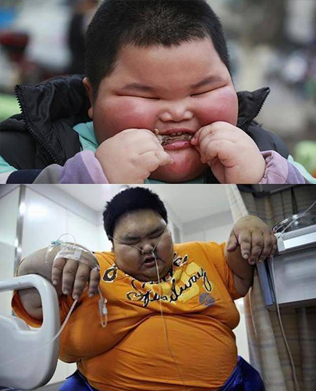 1000斤胖子 孩子图片
