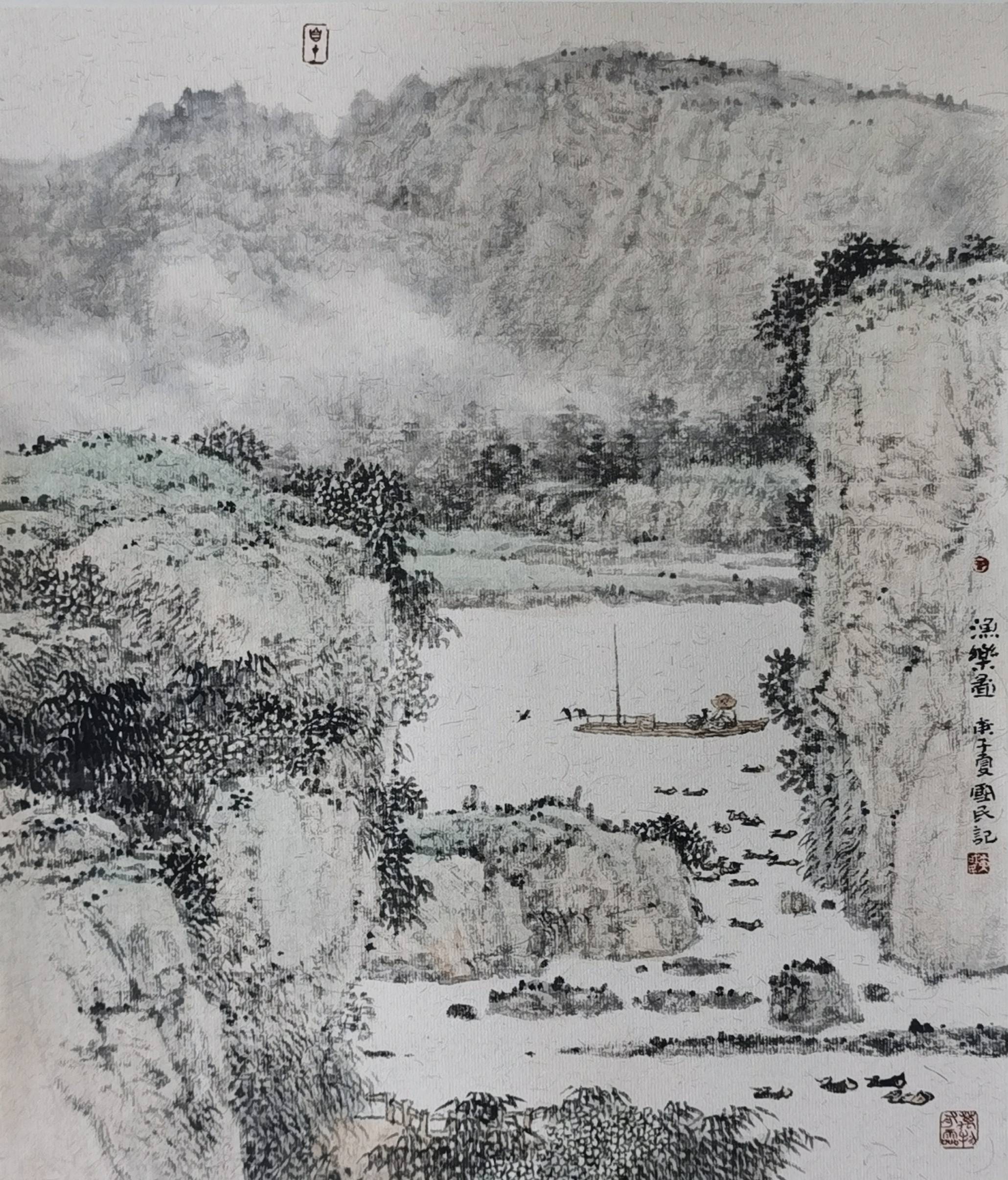 2020 众妙之门 | 黄国民 作品鉴赏_中国画