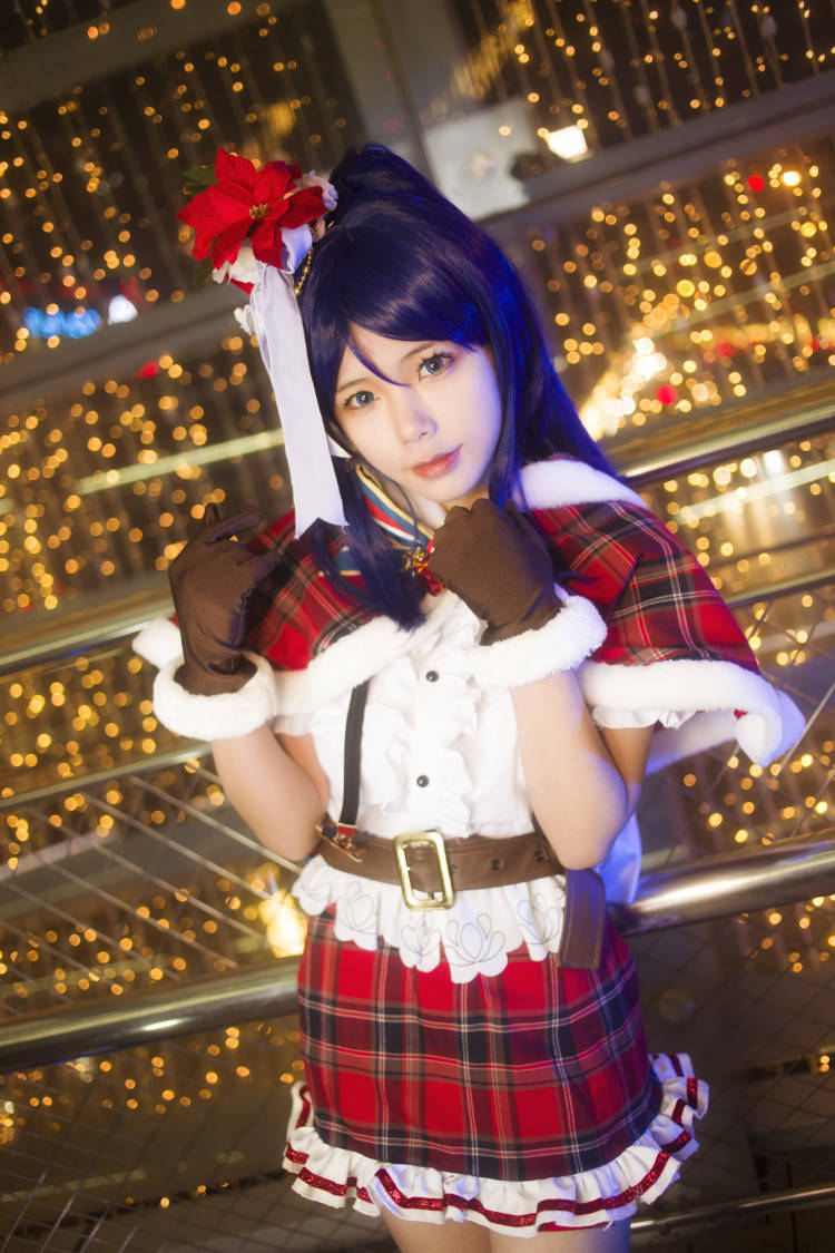 每日图鉴大赏,偶像计划松浦果南cos,腹黑大姐姐一枚!_aqours