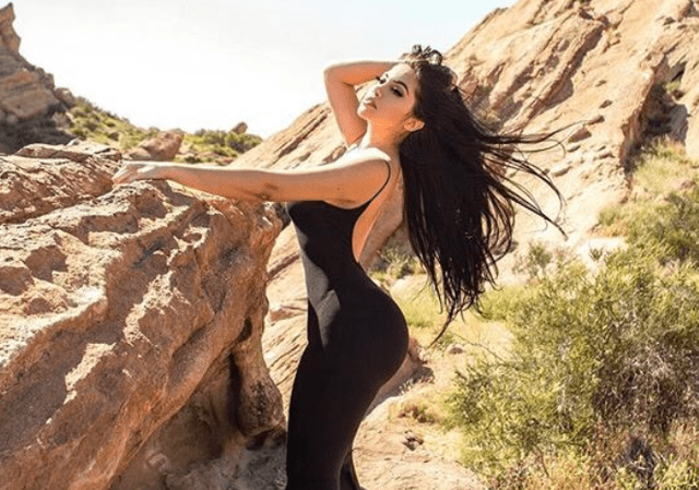 原创身材尺寸不输卡戴珊网红模特示好哈登火箭基石有福了