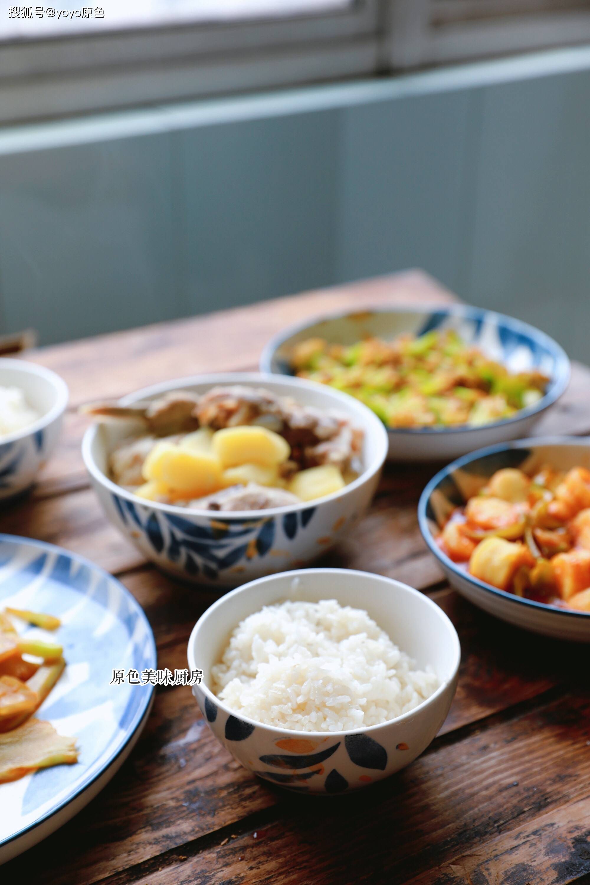原创我家今天的午餐,简简单单,荤素搭配