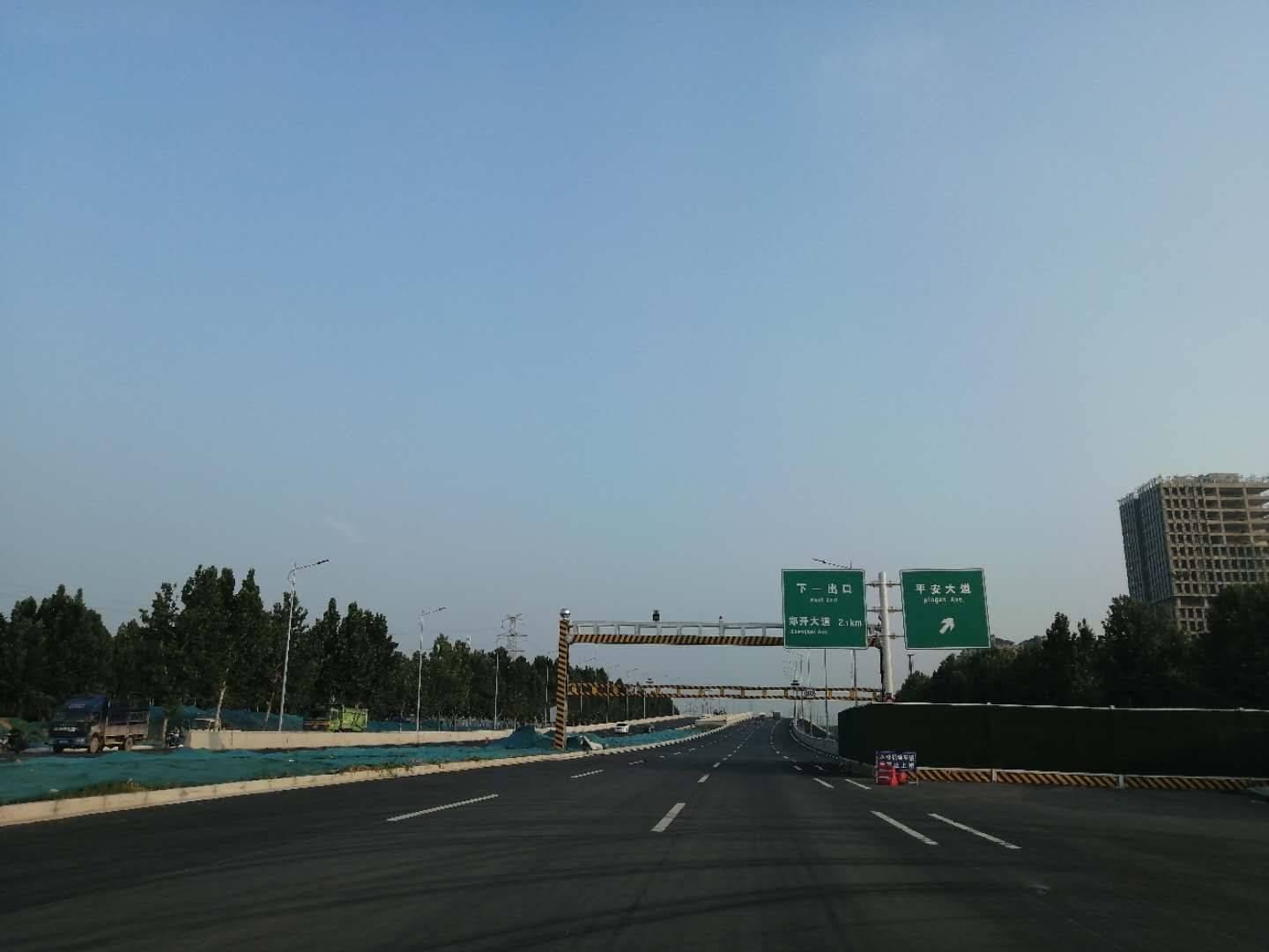 原创郑州东四环通车,北三环往郑开大道方向少走四个路口,节省十分钟