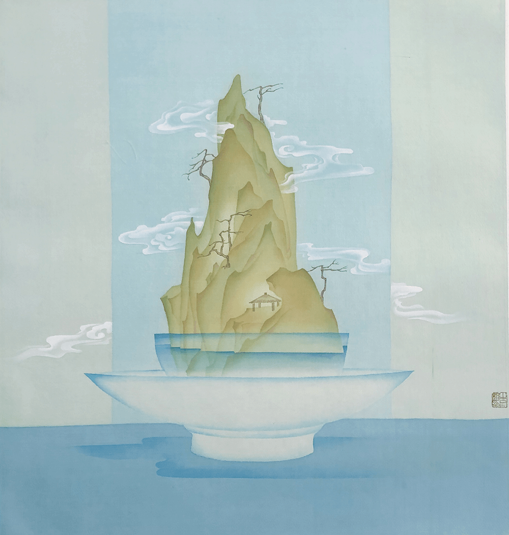 牛文娟"盆景式"绘画艺术语言探微