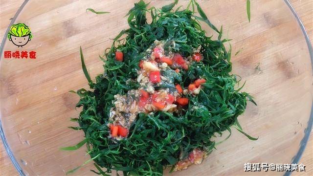 原创扫帚苗还可以这样做,不炒不炸也不煎,简单一做,比吃大鱼大肉香