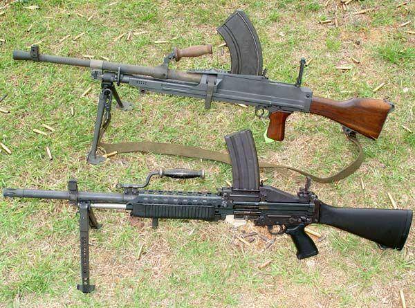 你觉得这是美国捷克式?不,这是斯通纳63a自动步枪