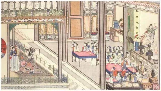 《红楼梦》绘本——看戏