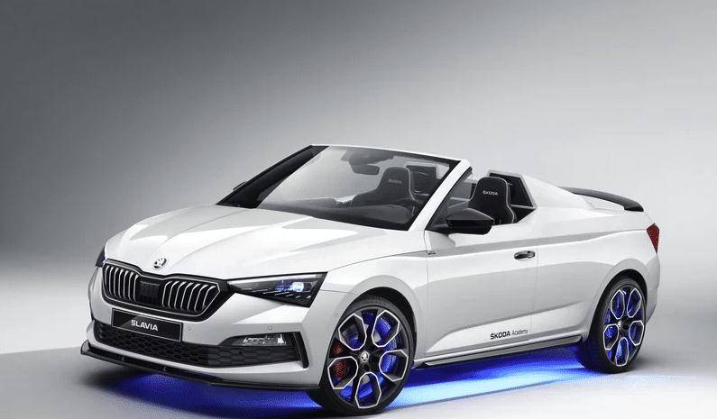 scala变身敞篷跑车斯柯达slavia概念车曝出
