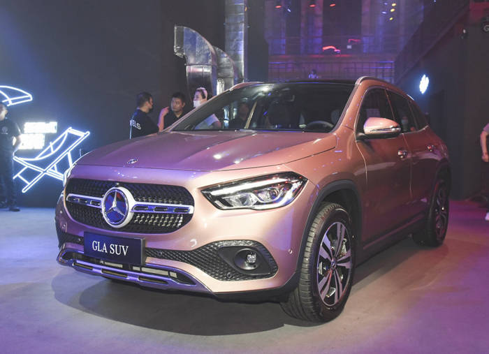 【成都车展】售30.38万!北京奔驰全新gla正式上市