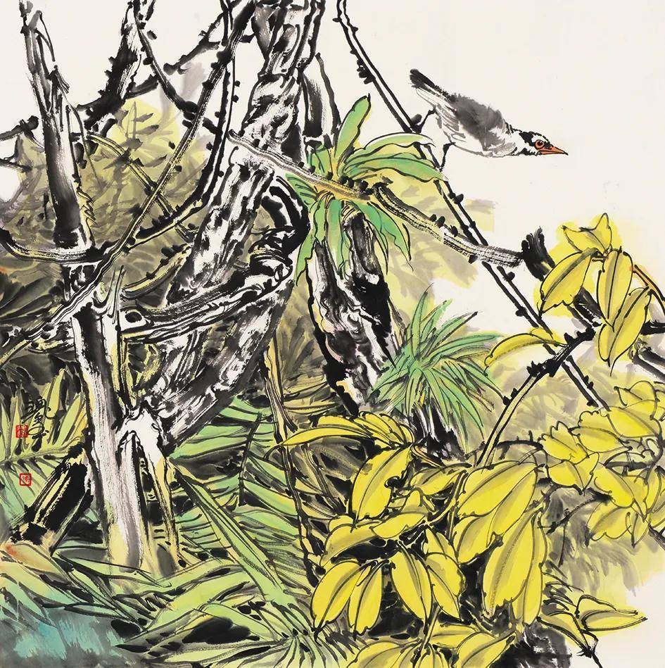 【画廊推荐】画家郑瑰玺:胸襟壮阔墨花飞