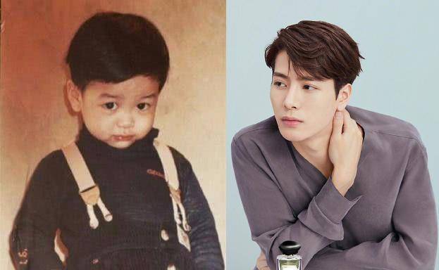 而天王郭富城小时候就长得更普通了.