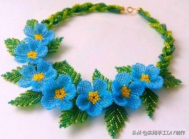 「串珠作品」35款华丽的串珠项链装饰,件件精致
