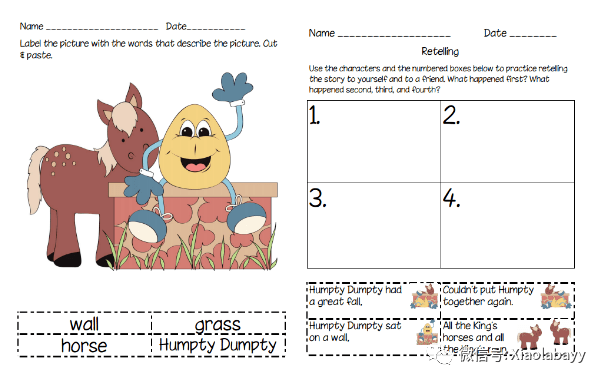 鹅妈妈童谣攻略▏1阶7课humptydumptysatonthewall