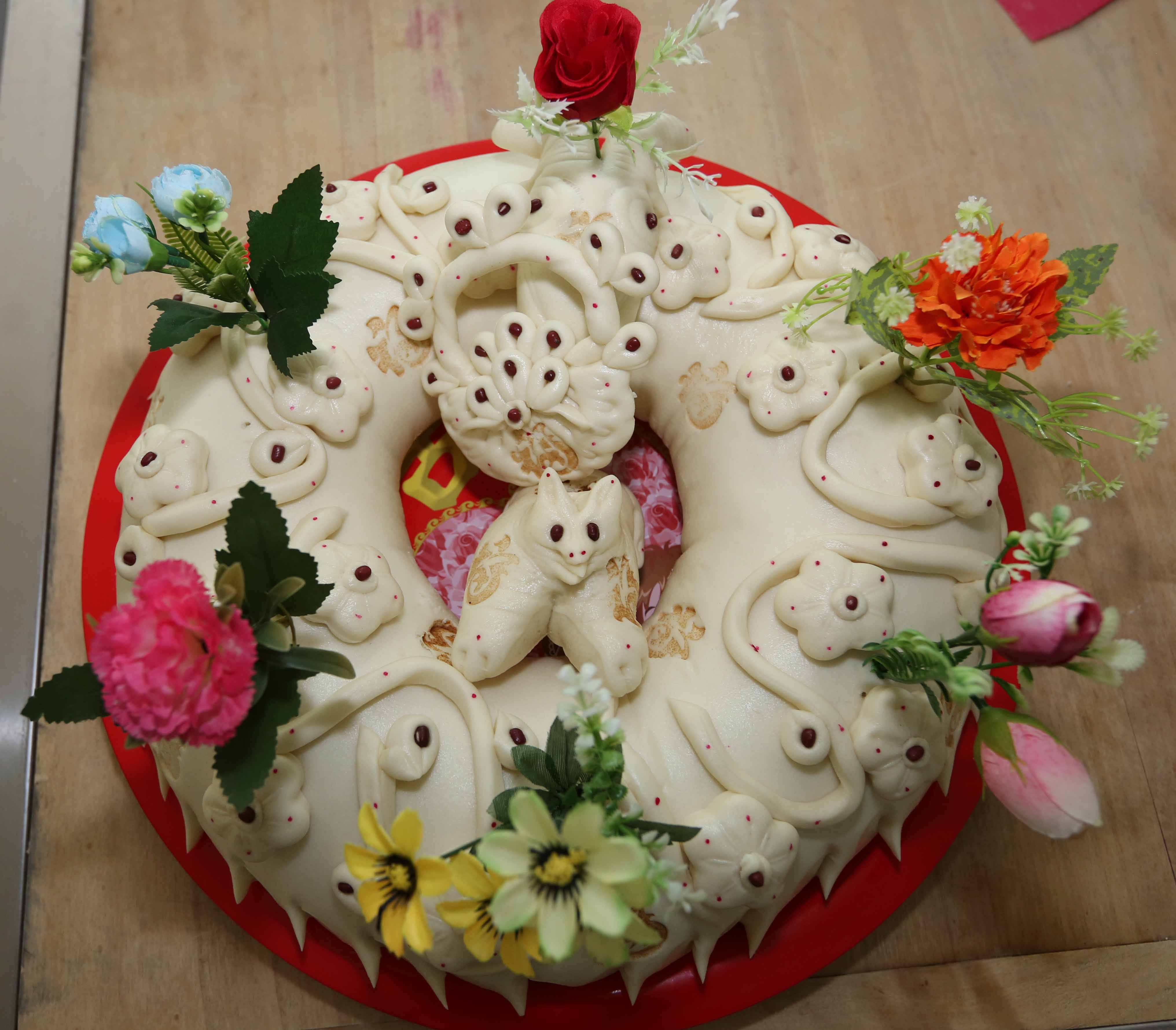 精美花馍"蒸"出幸福生活_手机搜狐网