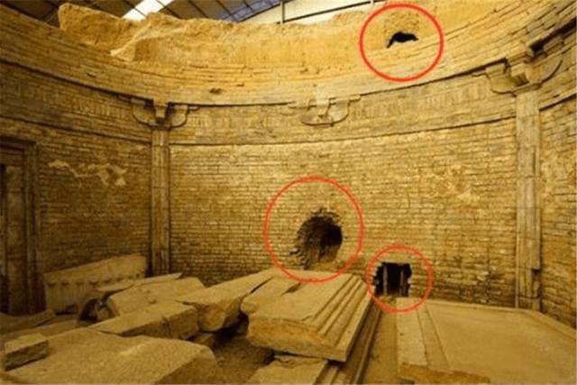 国的墓中有一个死相极惨的盗墓者,这座墓不仅是应国墓地上最大的一处