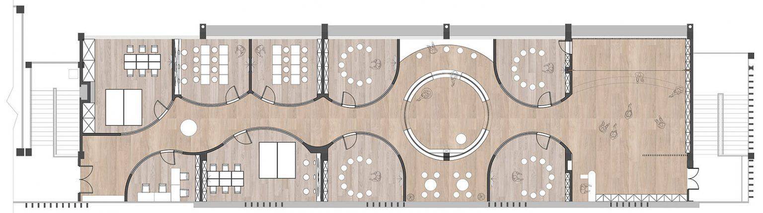 儿童活动中心改造设计为孩子打造专属的纯净小世界
