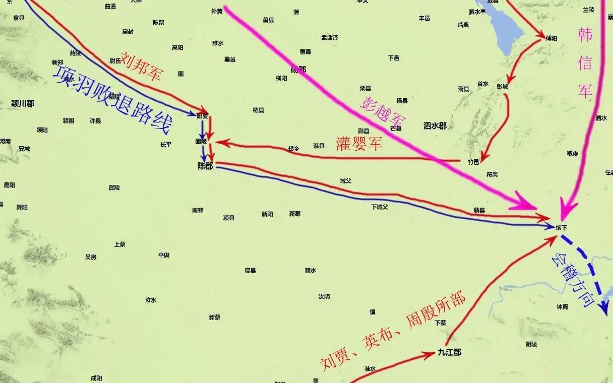 原创项羽擅长以少胜多曾3万兵胜刘邦56万为何垓下10万兵却输了