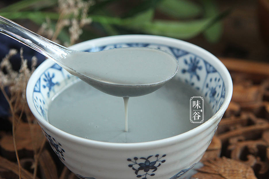 黑芝麻糙米豆浆(豆浆机版)