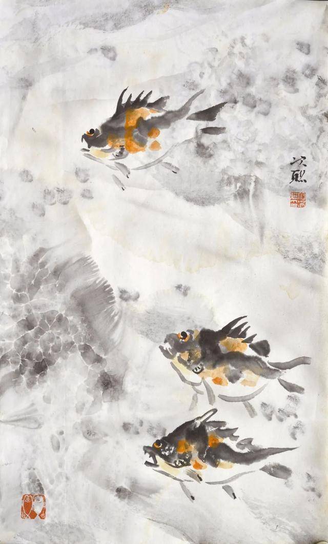 广东省中国画学会理事何次联国画花鸟画作品欣赏