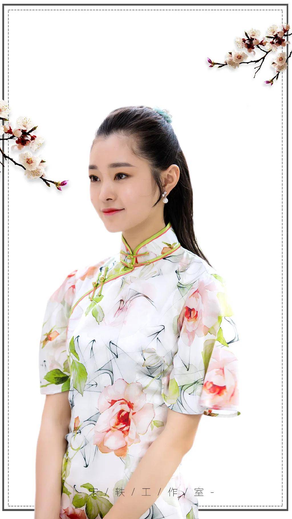 国风盛行,我也想穿旗袍出gai~_改良版