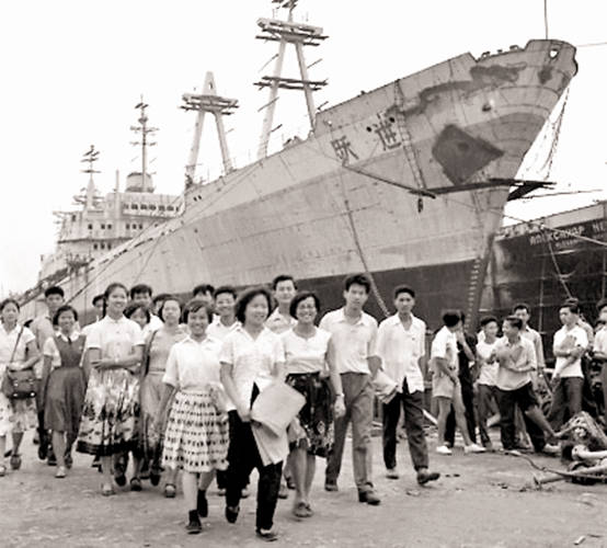 原创新中国第一艘万吨远洋货轮,为何在下水5年后就沉没了