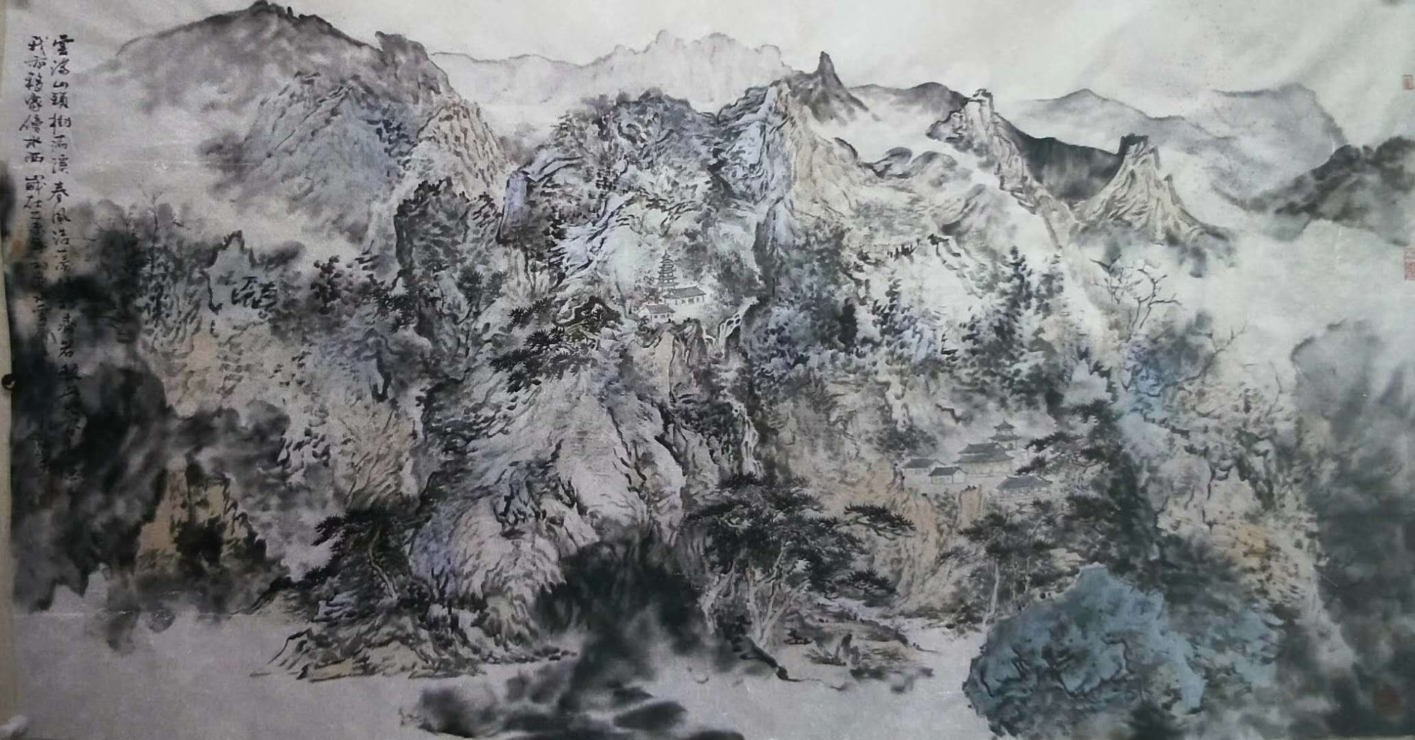 著名画家潘熙龙作品