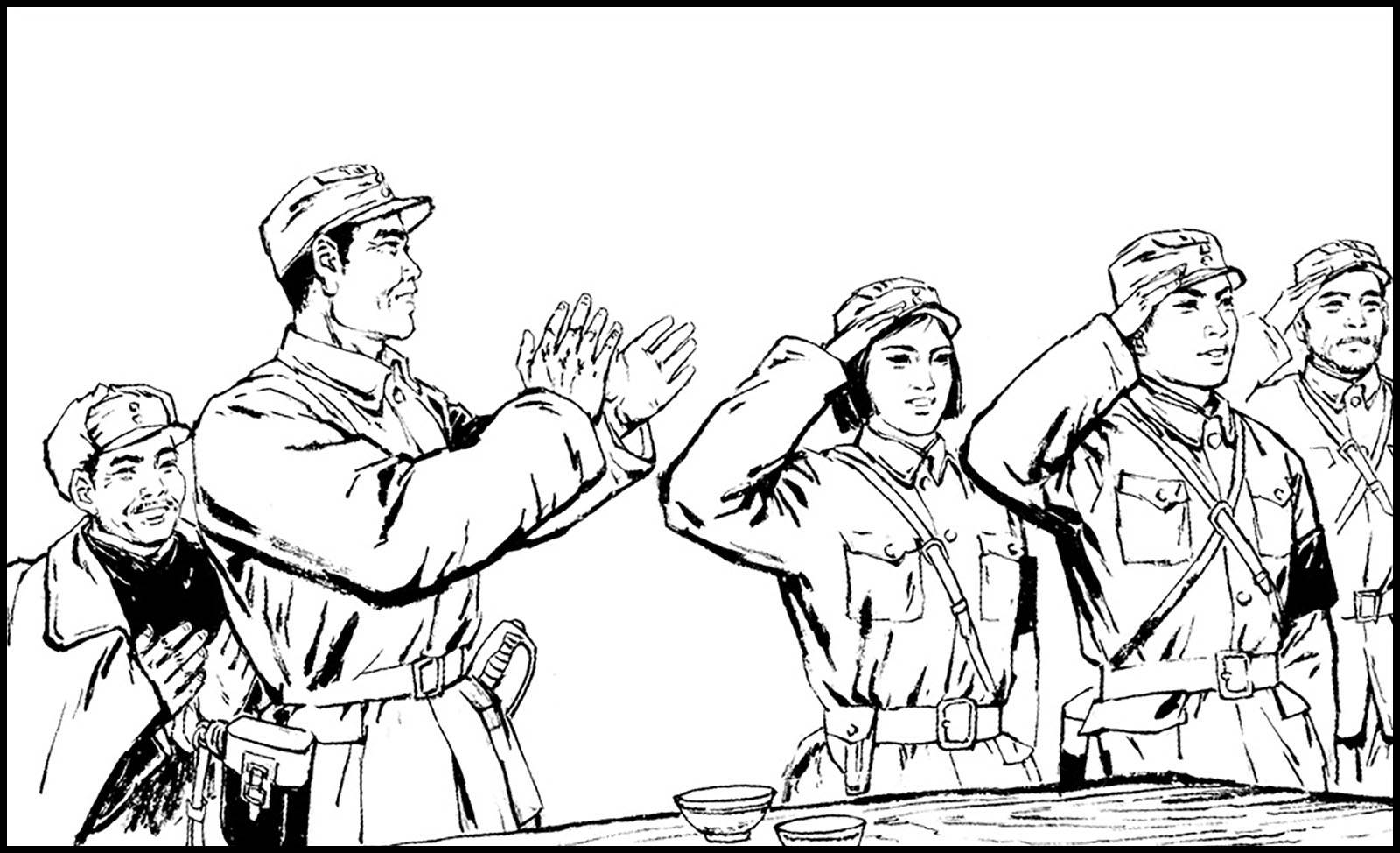 105 方炜还在大会上,热烈地赞扬了许哲峰,安蓉淑,老柳,小朴等朝鲜战友