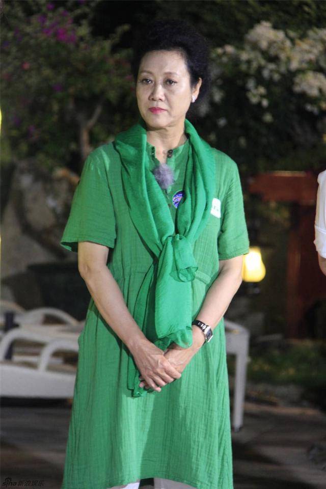 原创王丽云越老越有气质,格子衬衫配阔腿裤优雅得体,64岁活得真实