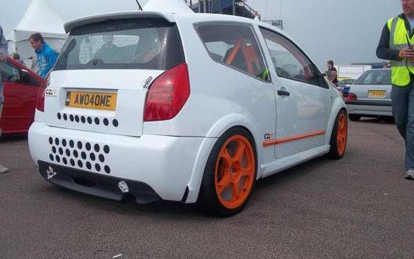 原创怪兽诞生爆改雪铁龙c2v12