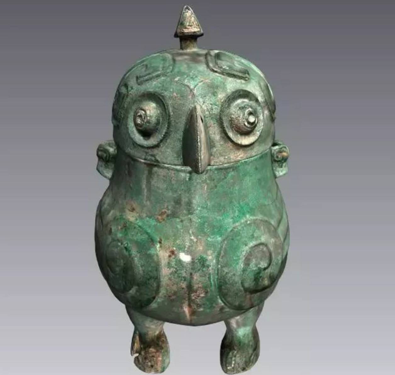 "天命玄鸟,降而生商"中的"玄鸟"其实就是猫头鹰!_时期