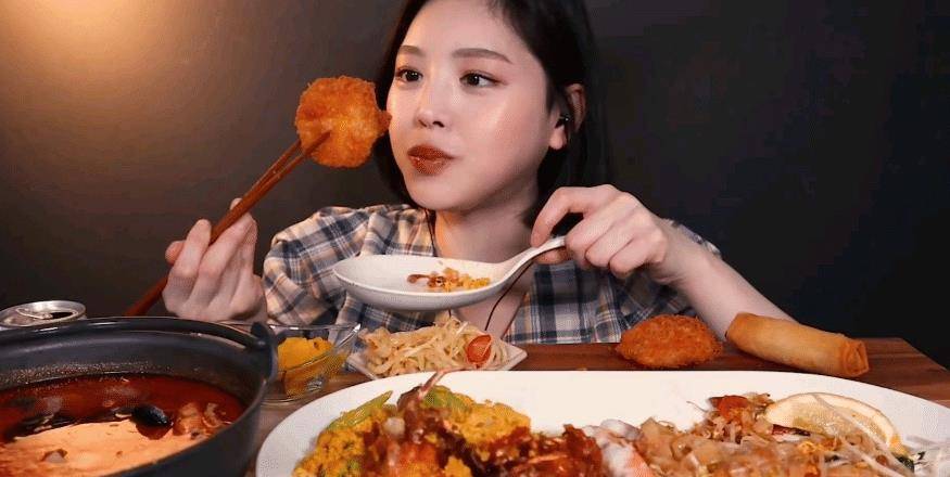 470多万粉丝的韩国吃播boki竟然接了收费广告,但是却没有表示?