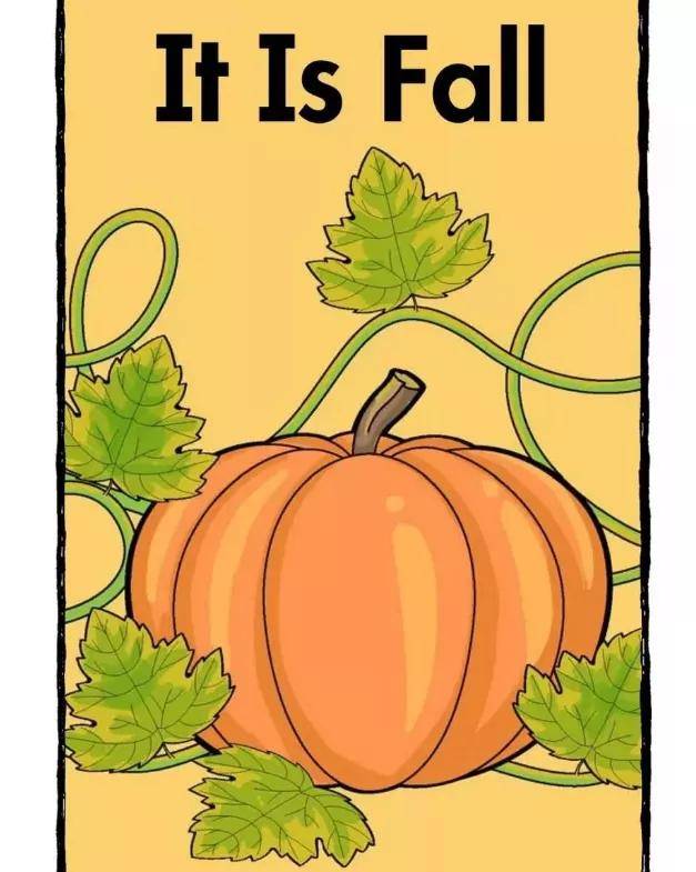 it is fall