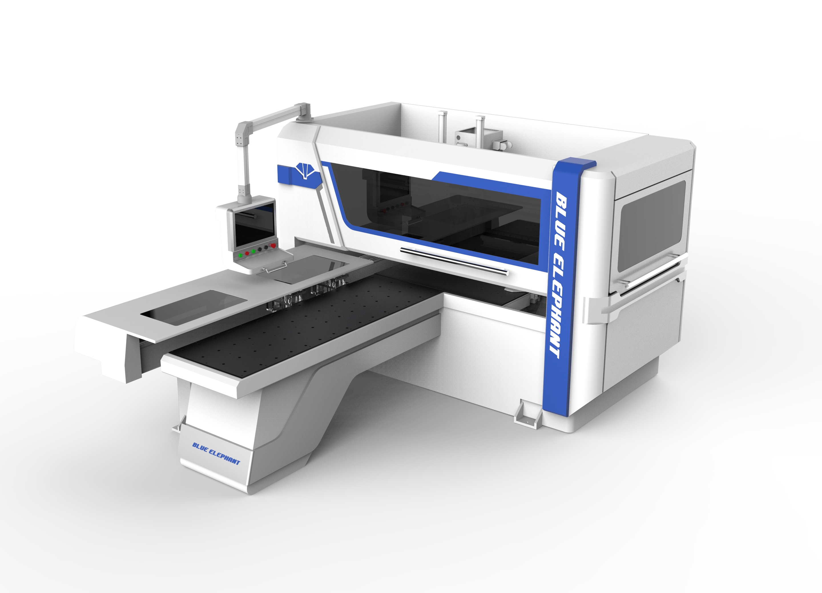蓝象数控六面钻外观