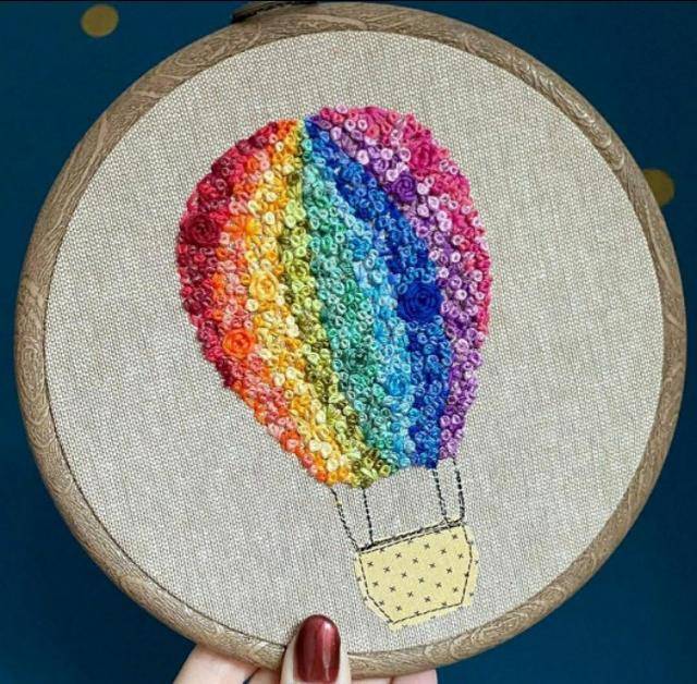 刺绣分享:不光好看,最重要的是刺绣图案很有创意!