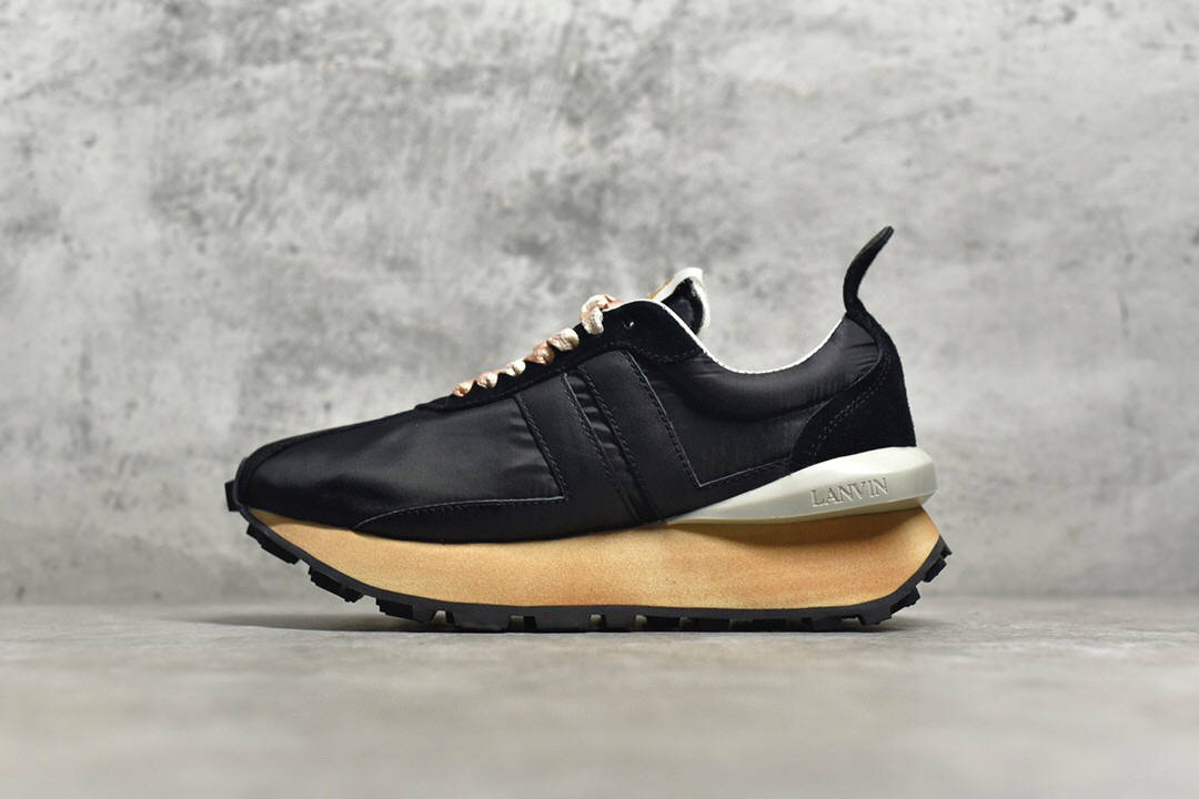 法国浪凡 lanvin bumper 复古运动鞋