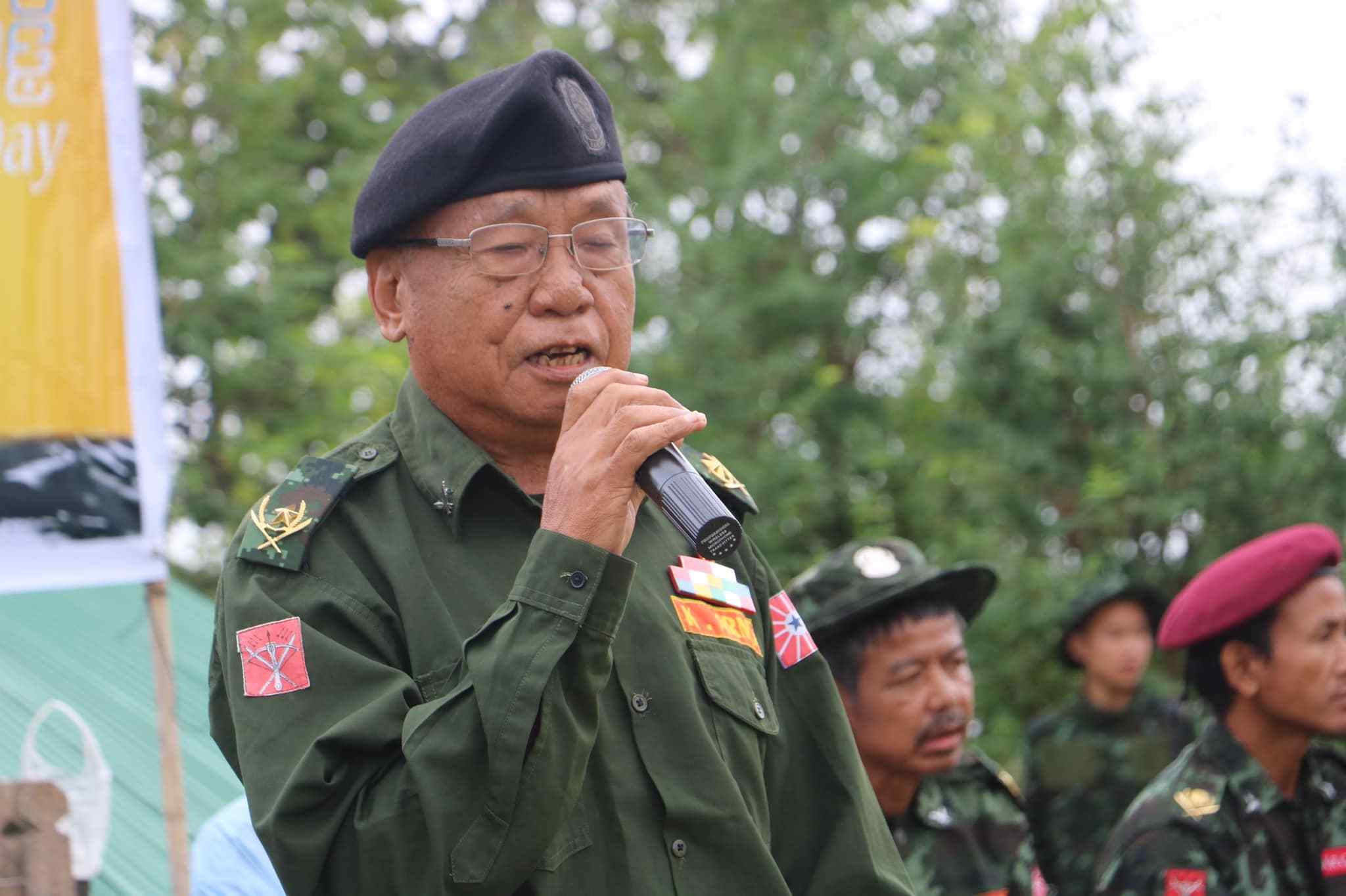 缅甸克伦尼军举行民族革命72周年纪念仪式