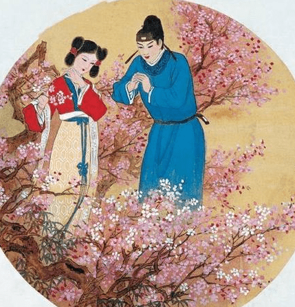 原创女子因崔护桃花依旧笑春风绝食而死因某在斯起死回生