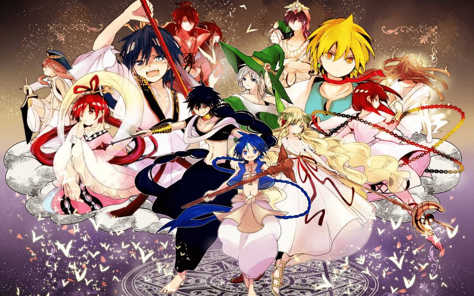 3%的得票率排在第二名,《魔笛magi》排在第三.