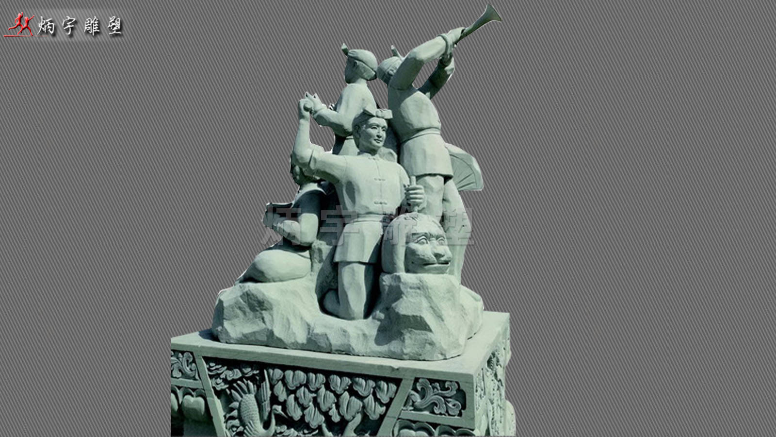 工匠精神,也是追求极致的精神.《工匠人物雕塑》_古代