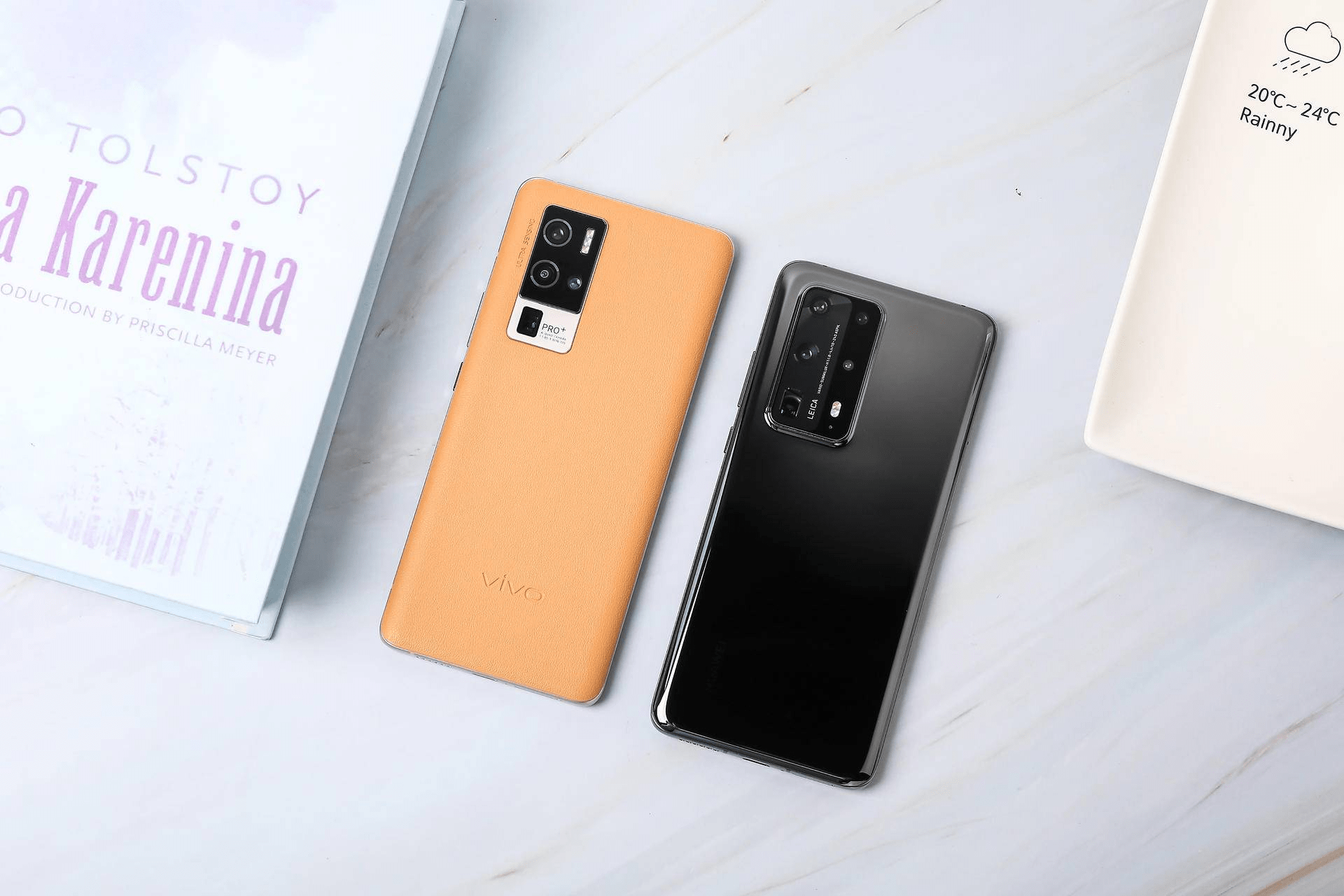 (左:vivo x50 pro ,右:華為p40 pro )