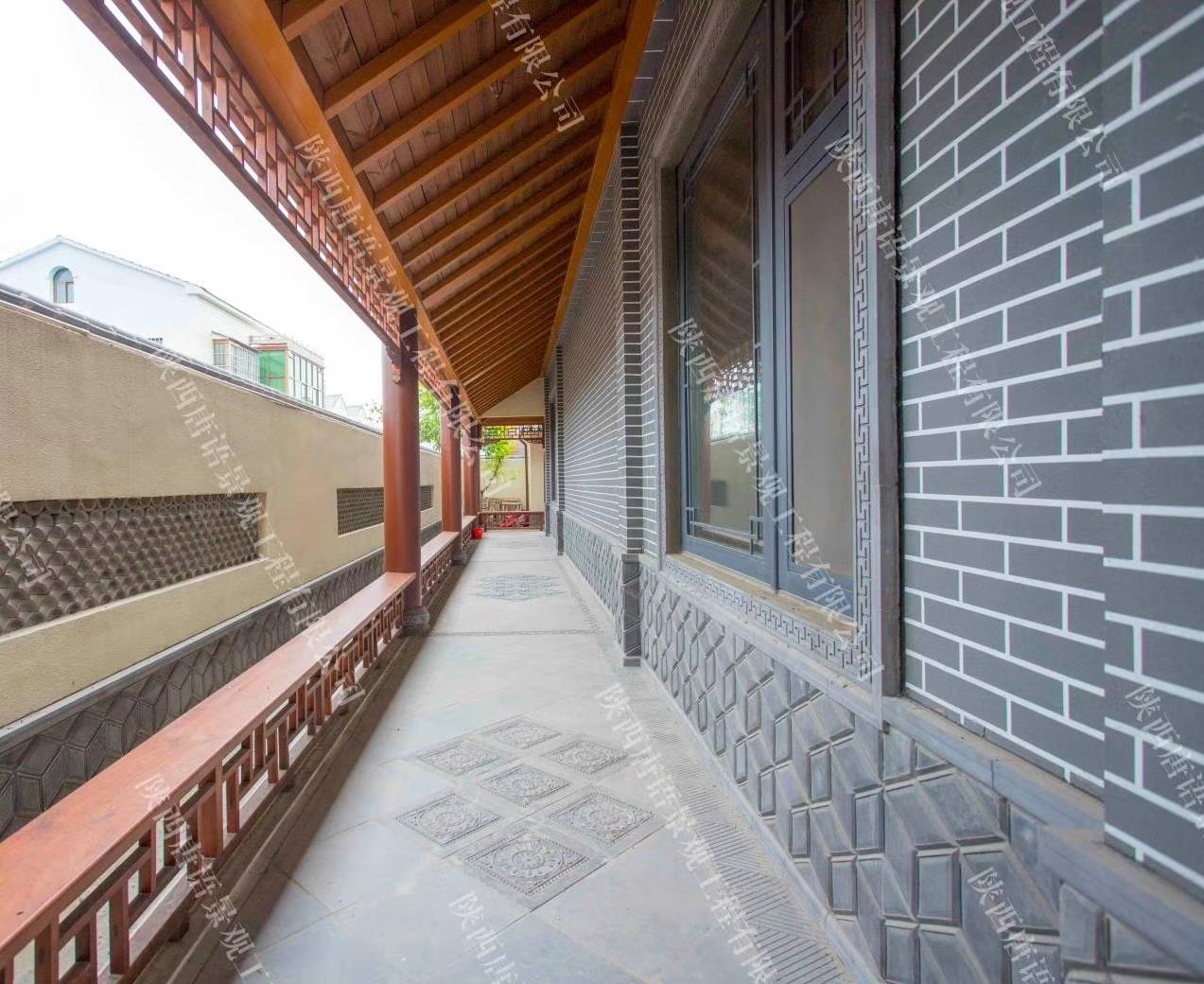 农村自建房,中式砖雕四合院,你觉得如何