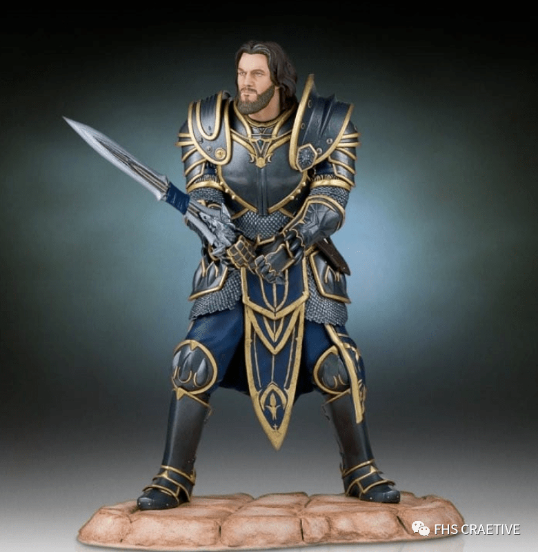 模玩图鉴*魔兽电影系列模玩_古尔丹