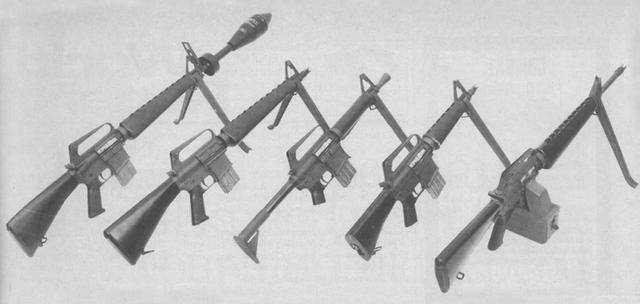 car15系列卡宾枪除去m4之外的那些ar系的卡宾枪