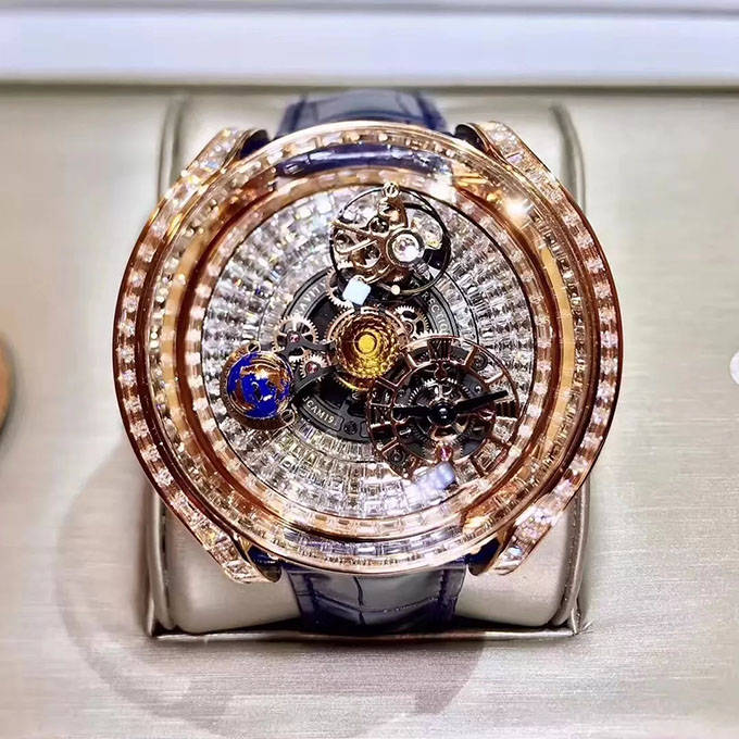 捷克豹jacob&co天体陀飞轮astronomia tourbillon独特之举手表