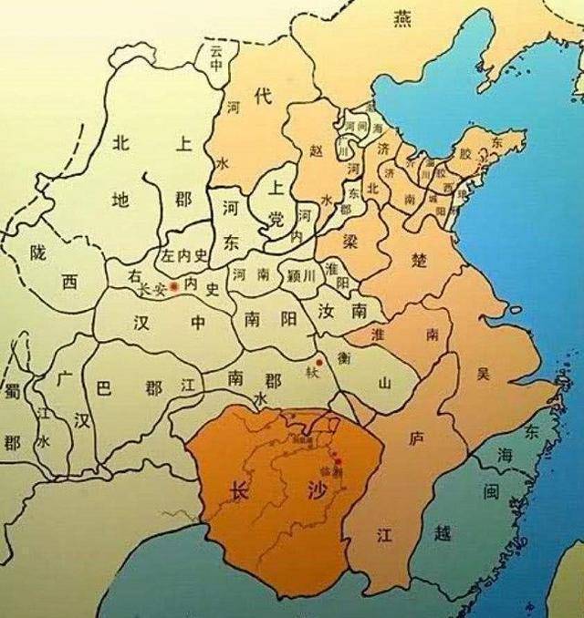 西汉诸侯王地图-千图网